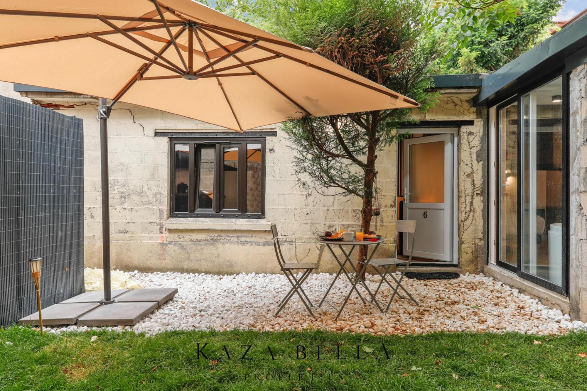 Kaza Bella - Maisons Alfort 6 Luxurious Little House With Private Garden And Jacuzzi Eksteriør billede